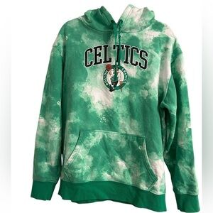 Boston Celtics Tie Dye Hoodie Sweatshirt